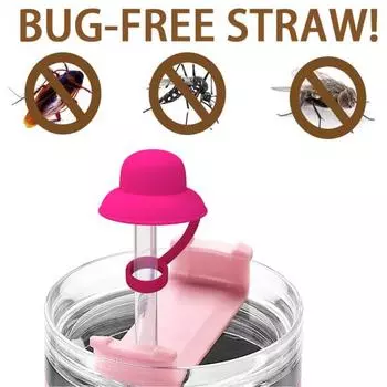1/4Pcs Cowboy Hat Straw Covers Food Grade Silicone Straw Toppers Universal Size Funny Straw Dust Plug Cup Accessories