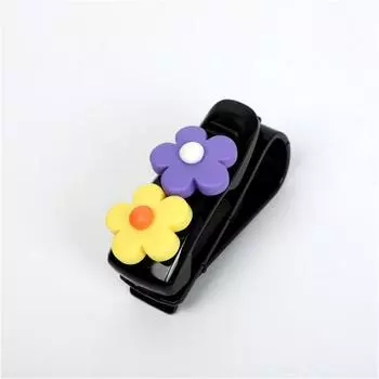 1~4PCS Creative Car Glasses Clip Creative Universal Cute Flower Car Interior Accessories Glasses Clip Durable Portable