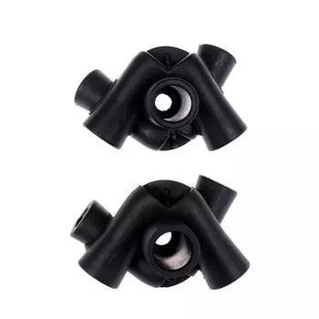 1/4Pcs Moon Chair Leg Covers Wear-Resistant Connector Leg Protectors Removable Anti-Sag Foot Covers Camping Chair Accessories 15MM Foot cover