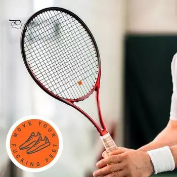 1/4 шт., гаситель вибрации для тенниса, забавный мотивационный слоган, мини-универсальная силиконовая теннисная ракетка, амортизатор, аксессуары для тенниса