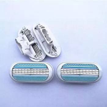 1/4шт женские простые в использовании косметические продукты модные лезвия бритвы из нержавеющей стали 1 pc синий