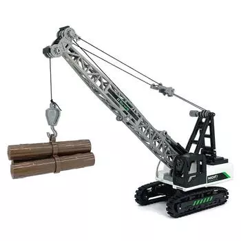 1/50 автокран, игрушечная строительная машина, модель игрушки для детей, подарок для мальчиков 1/50-Size:24.5*11.5*6cm белый