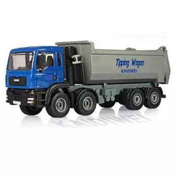 1/50 игрушечная модель автомобиля, модель автомобиля, строительная машина, самосвал, детская игрушка для мальчика 1/50-Size:16.5*8.3*4.3cm синий