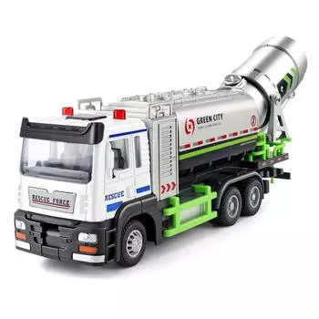 1/50 масштаб, литая под давлением игрушка, модель самосвала, инженерный транспорт, автомобиль, звук и свет, образовательная коллекция, подарок для ребенка 1/50-Size:22*5.7*8cm