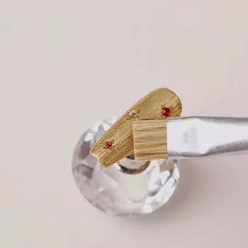 1/50 шт., кисть для дизайна ногтей с волнистой текстурой, кисточка для укладки ногтей с французским кончиком, кисточка для светотерапии, пластиковый инструмент для маникюра жёлтый