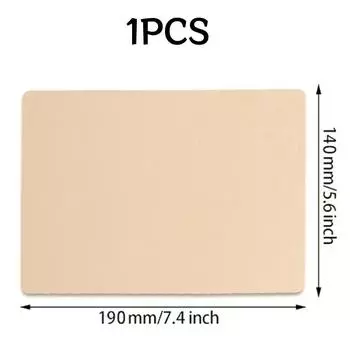 1-50 шт. Кожа для практики татуировки Толщина 1 мм Пустая Двусторонняя Силиконовая Искусственная Кожа Аксессуары для Практики для Начинающих