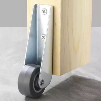 1-50 шт. плавно движущиеся направляющие ролики 0,8/1,6 дюйма длинный кронштейн направляющие колеса мебельная фурнитура аксессуары