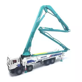 1:50 сплавов бетононасос цементный грузовик модель игрушки транспорт инженерное транспортное средство несколько подвижных мест автомобиль детские подарки