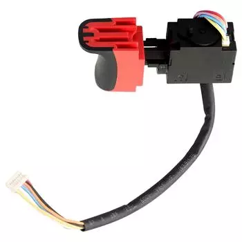 1,57x2,56x0,63 дюйма, триггерный переключатель аккумуляторной дрели, черный 1PC