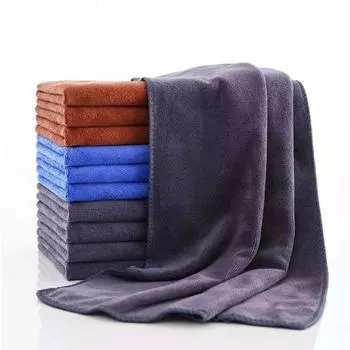 1/5/10/20/50 шт. бытовые чистящие полотенца, полотенца из ультратонкого волокна, кухонные полотенца 30*30cm(1 PCS) темно серый