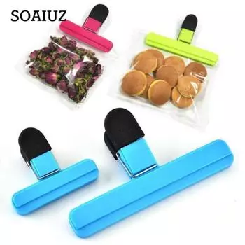 1/5/10/20 шт., зажим для хранения свежести из АБС-пластика, бытовой уплотнительный зажим, уплотнительный зажим для пищевых продуктов, уплотнительный зажим для пластикового пакета small size(1 PCS) розы красного