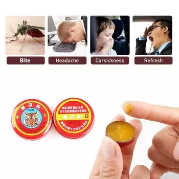 1/5/10 шт. мазь против насекомых, против насекомых, боли в животе и головокружении, против насекомых, против укусов насекомых, травяное масло, массаж с эфирными маслами 1pcs