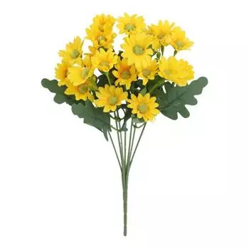 1/5/10 шт. Осенний искусственный цветок Устойчивый к УФ-лучам Искусственный пластиковый цветок Украшение для дома Свадебной вечеринки Настольное украшение для центра стола Искусственный цветущий декор для помещений и улицы C