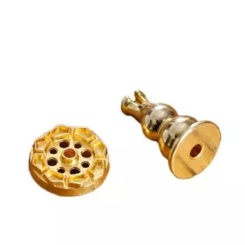 1/5/10 шт. подставка для благовоний в виде цветка лотоса, ароматная вставка для йоги, буддизма, домашнего декора, курильница для благовоний из сандалового дерева, держатель для курильницы для благовоний в стиле буддизма 5PCS