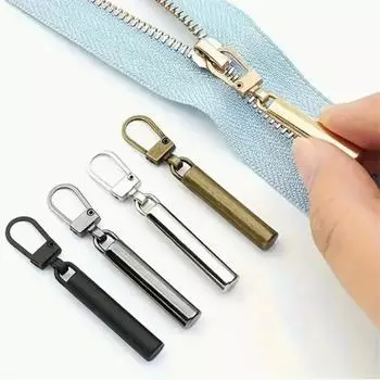 1/5/10 шт. Съемная металлическая молния, сменный слайдер молнии для сумок, обуви и одежды, аксессуары для шитья головки молнии своими руками 1 pc