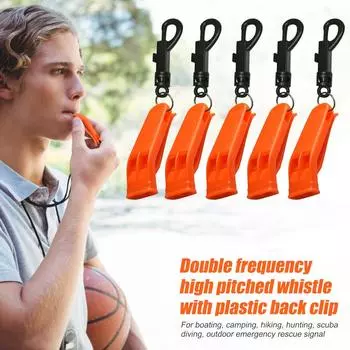 1/5/10 шт., свисток для выживания на открытом воздухе, кемпинг, туризм, спасение, аварийный свисток, свисток для дайвинга, футбола, баскетбола, матча