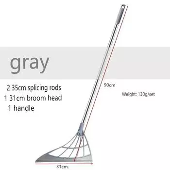 1/5/10 шт. Волшебная метла Скребок для мытья окон Силиконовая метла для мытья пола Магический веник для уборки дома Силиконовая швабра