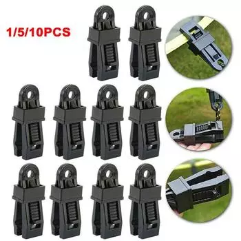 1/5/10 шт. зажим для навеса палатки пластиковый трос палатки регулируемая пряжка тент ткань ветровой трос зажимы фиксатор ручка для кемпинга на открытом воздухе походы