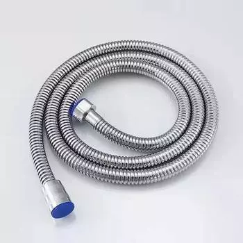 1.5/2m Silver Flexible Shower Hose (SUS304) Water Pipe Extension Accessories Bathroom Supplies New Product Series Tube Bath Home 1.5m серебряный