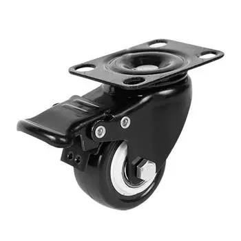 1,5-дюймовое бесшумное универсальное направленное тормозное колесо, мебельный аксессуар 2#