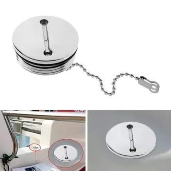 1,5-дюймовый 2-дюймовый топливный бак для палубы лодки, стальные морские газовые колпачки с крышками без ключа для топливных баков для грузовых автомобилей и яхт-караванов 38