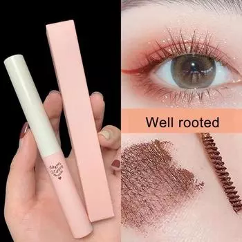 1,5 г прочная керлинговая тушь для ресниц с плотным эффектом макияжа для глаз легкая краска для укладки ресниц крем-тушь для женщин чёрный