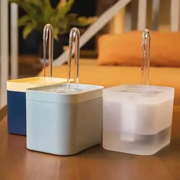 1,5 л фонтан для воды для кошек, автоматический фильтр, бесшумная поилка для кошек и собак, чаша с рециркуляцией, фильтрующая поилка для кошек, диспенсер для воды для домашних животных Plug style белый