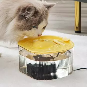 1,5 л фонтанчик для домашних животных с автоматическим фильтром USB электрическая бесшумная поилка для кошек рециркуляционная фильтрующая поилка для кошек и собак диспенсер для воды 1.5L белый