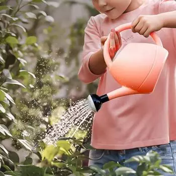 1,5 л лейка для детей, лейка для цветов, чайник, ручной полив, инструмент для ухода за растениями, обучающая садовая игрушка для комнатных и уличных растений синий