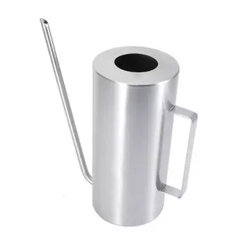 1,5 л лейка из нержавеющей стали для внутреннего и наружного использования, садовый горшок для полива растений и цветов с длинным носиком