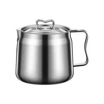 1,5 л ситечко для масла из нержавеющей стали, контейнер-кувшин для хранения с фильтром, горшок с растительным маслом для кухни, бытовой инструмент