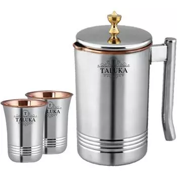 1,5 л Стальной, Медный Кувшин для воды
