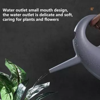 1,5 л удобный большой емкости пластиковый чайник для полива с длинным носиком горшок садовый инструмент для полива двора белый
