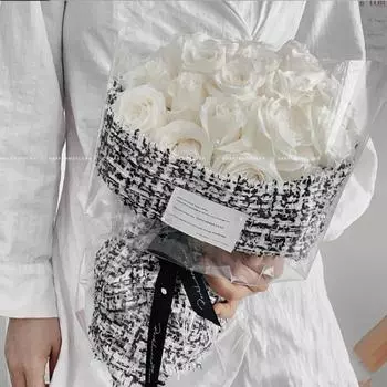 1,5 м*0,5 м Цветочная упаковочная бумага Ткань Флористический букет Упаковочный материал Свадебный цветок Подарочный Ремесло Декоративная бумага Цветочный магазин