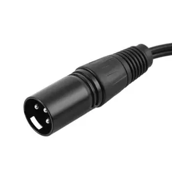 1,5 м/5 футов стерео аудио разветвитель патч Y кабель шнур 1 штекер XLR на 2 штекера RCA