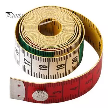 1,5 м/60 дюймов плоская измерительная линейка из искусственной кожи, мягкая лента, швейный инструмент для ткани