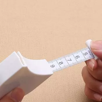 1,5 м линейка для измерения тела автоматическая телескопическая измерительная лента пленка тело метрическая сантиметровая лента швейный портной метр белый