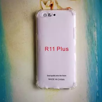 1,5 м прозрачный беззажимной военный шнурок для защиты от падения для телефона R11PLUS R11 PLUS прозрачный