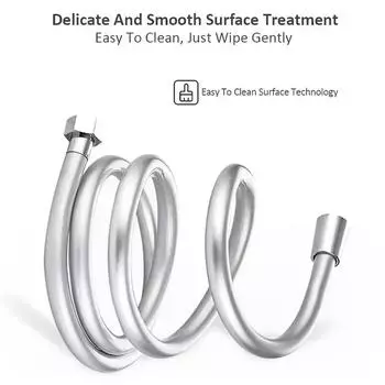 1,5 м серебристый черный серый белый ПВХ шланг для душа универсальный гибкий противозакручивающийся взрывозащищенный водопроводный шланг для душа в ванной 150cm чёрный