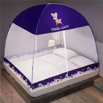 1,5 м складная самостоятельная москитная сетка для дома, размер королевы, летняя палатка от комаров 1.8*200cm