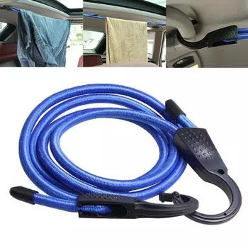 1,5 м уличная дорожная веревка для крепления багажа в автомобиле эластичный шнур для белья в помещении синий