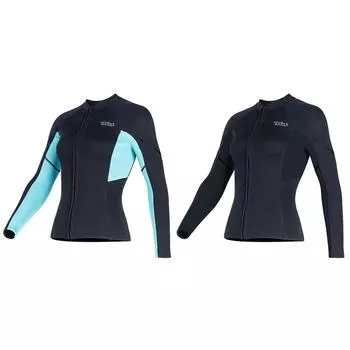 1,5 мм длинный рукав гидрокостюма UPF50+ верх костюма для сноркелинга эластичный неопреновый верх водолазного костюма для плавания дайвинга серфинга каякинга XXL синий
