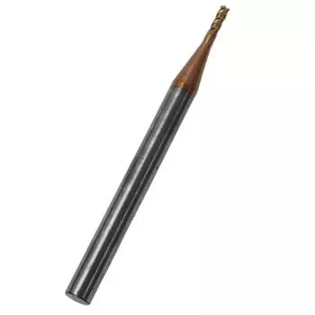 1,5 мм x 10 мм x 4 мм x 50 мм карбидная фреза с покрытием AlTiSin с 4 канавками и квадратным хвостовиком