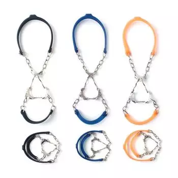 1-5 пар 6-зубчатых скальных кошек, противоскользящие, суперпрочные, в комплекте, кошки, унисекс, бахилы для обуви, аксессуары для ходьбы синий