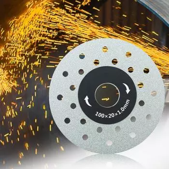 1-5 шт. 100 мм алмазный диск для сухой резки фарфора керамическая плитка турбо тонкие диски из керамики для мраморной машины угловая шлифовальная машина