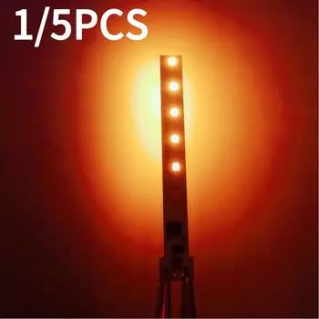 1/5 шт 1.2 В Пламя Света Печатная Плата 12LED Солнечная Свеча Лампа Плата Управления Приводом Аксессуары Лампочки 1PCS