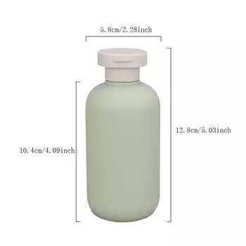 1/5 шт 200 мл пустая многоразовая бутылка для лосьона дозатор для мыла для рук шампунь гель для душа пластиковая бутылка принадлежности для ванной комнаты 200ml&Plastic