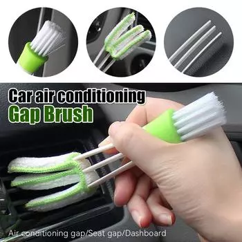 1/5 шт. Автомобильная щетка для чистки, автомобильный очиститель для жалюзи кондиционера, салонная щетка для чистки шторок клавиатуры, автомобильные аксессуары 1PCS