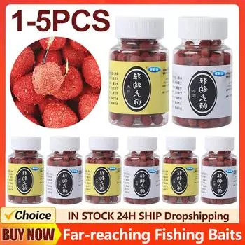 1-5 шт. Далеко идущие рыболовные приманки стимулируют обонятельные ощущения рыболовные приманки зерна рыболовные принадлежности для сельди карпа черной рыбы