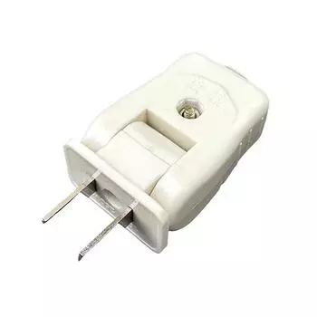 1/5 шт. Домашняя розетка DIY аксессуары Вращающаяся на 180 градусов вилка питания Американское соединение с двумя плоскими контактами 1PCS